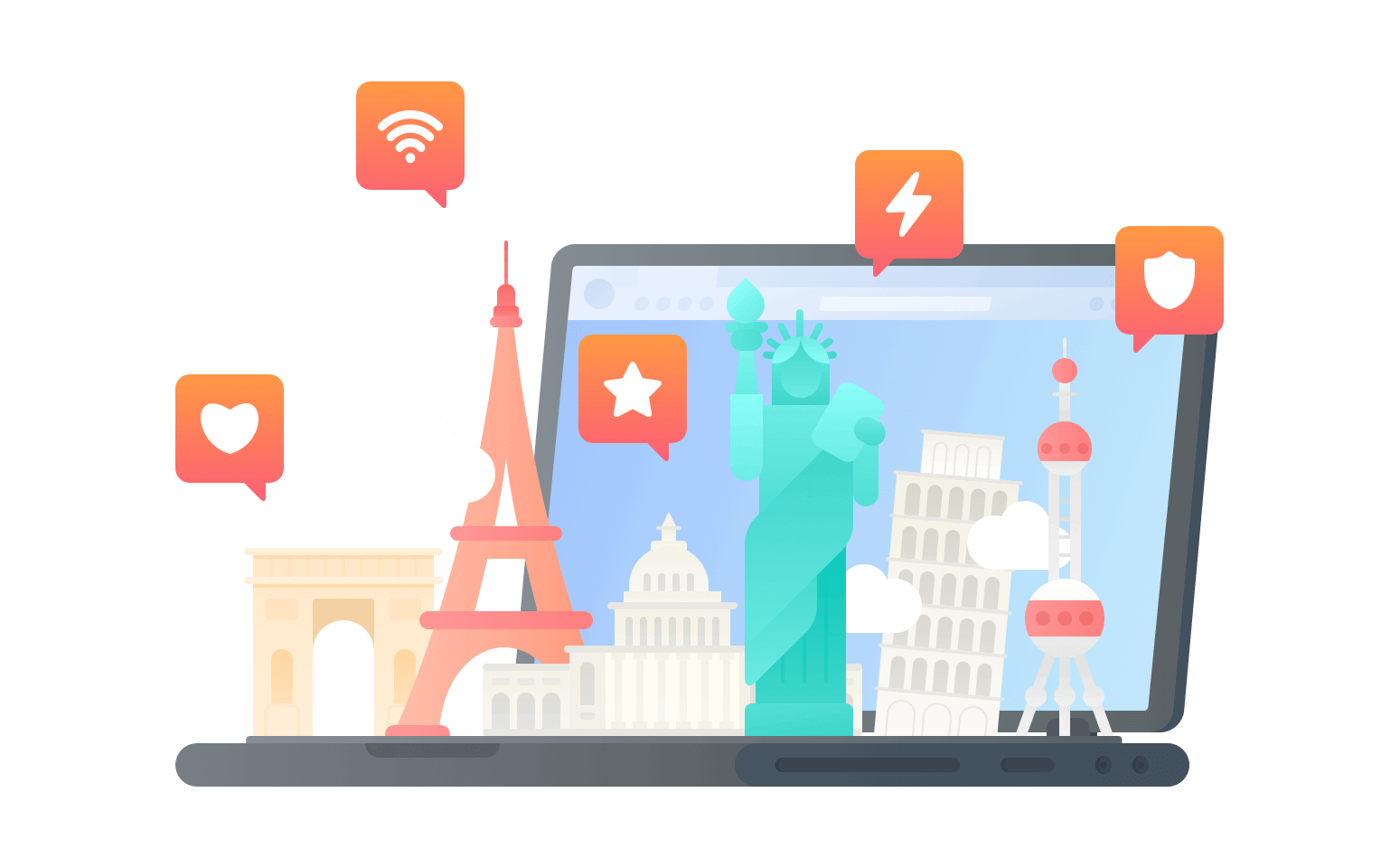 在皮特凯恩群岛连接到中国的软件 - 翻回VPN